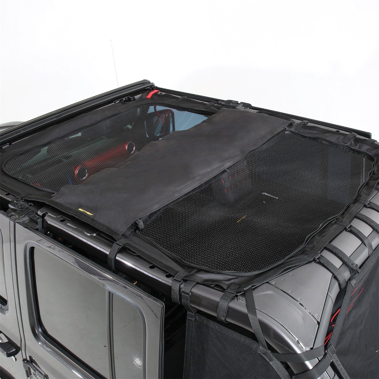 SMITTYBILT | Cloak Extended Mesh Top 2018-2020 Jeep Wrangler 4 Door Only Smittybilt |97500
