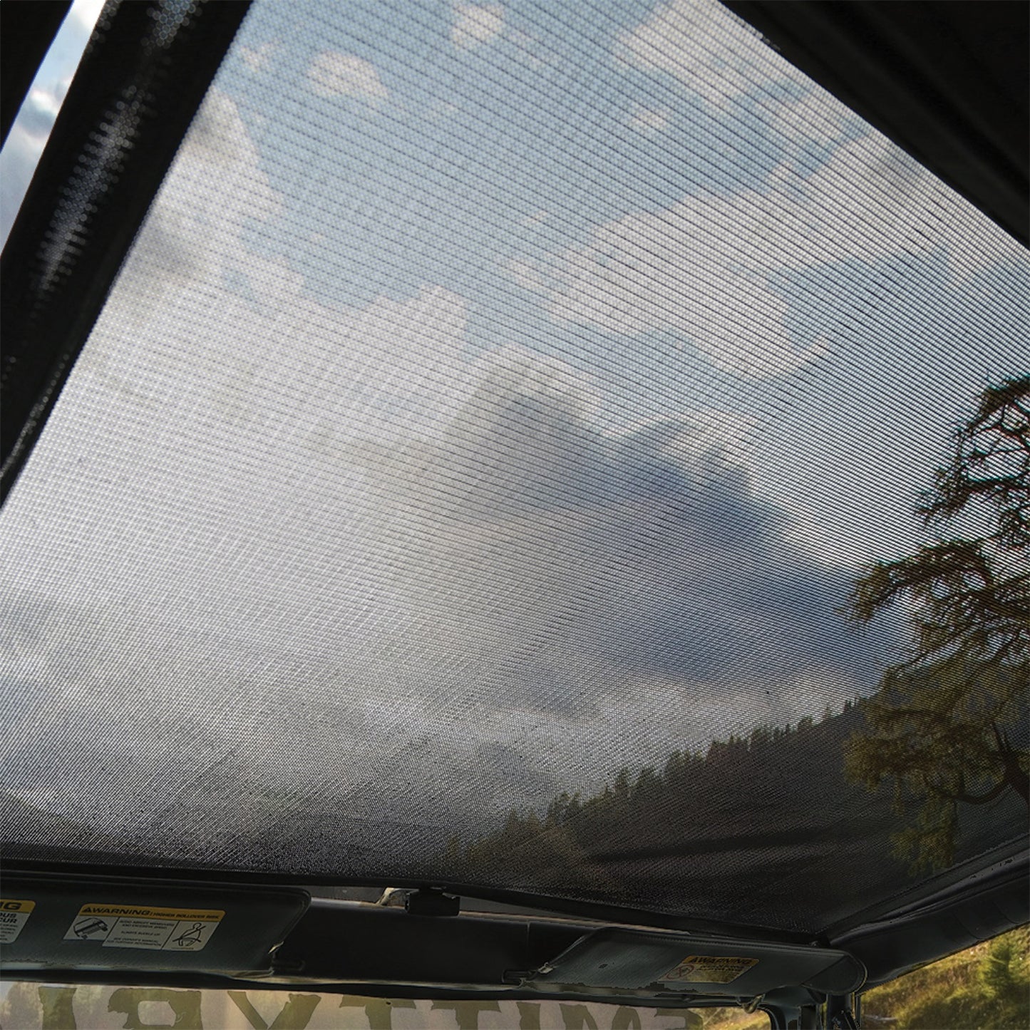 SMITTYBILT | Cloak Extended Mesh Top 2018-2020 Jeep Wrangler 4 Door Only Smittybilt |97500