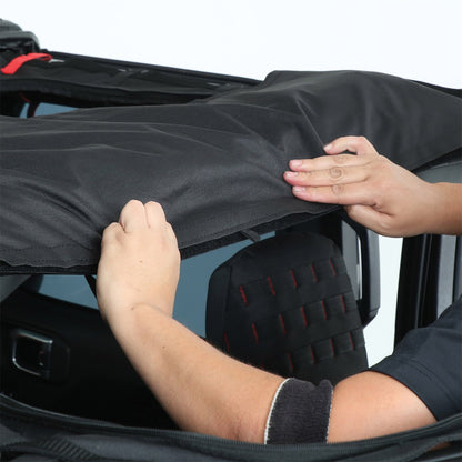 SMITTYBILT | Cloak Extended Mesh Top 2018-2020 Jeep Wrangler 4 Door Only Smittybilt |97500
