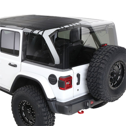 SMITTYBILT | Cloak Extended Mesh Top Sides/Rear 2018-2020 Jeep Wrangler 4 Doors JL/JK/JT Smittybilt |97501