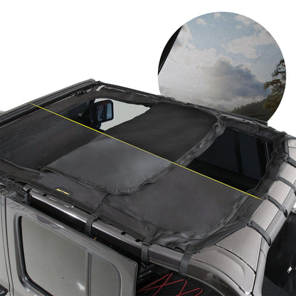 SMITTYBILT | Cloak Extended Mesh Top Sides/Rear 2018-2020 Jeep Wrangler 4 Doors JL/JK/JT Smittybilt |97501