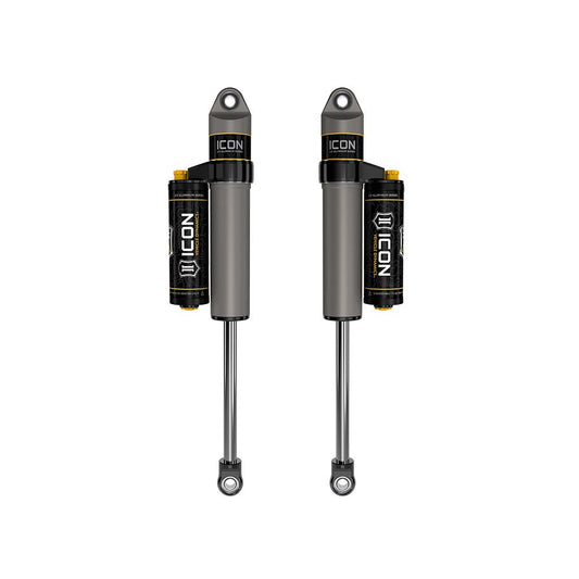 ICON VEHICLE DYNAMICS | 2009-2024 Ford F-150 2004-2008 Ford F-150 4WD 0-1 Inch Lift Rear V.S. 2.5 Aluminum Series Shock Absorbers Piggyback Reservoir W/ CDCV Pair Icon Vehicle Dynamics | 97720CP