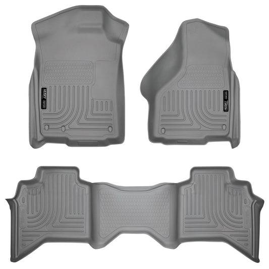 Husky Liners | Weatherbeater Front & 2nd Seat Floor Liners For 2002-2009 Ram 1500/2500/3500 Husky Liners | 98032
