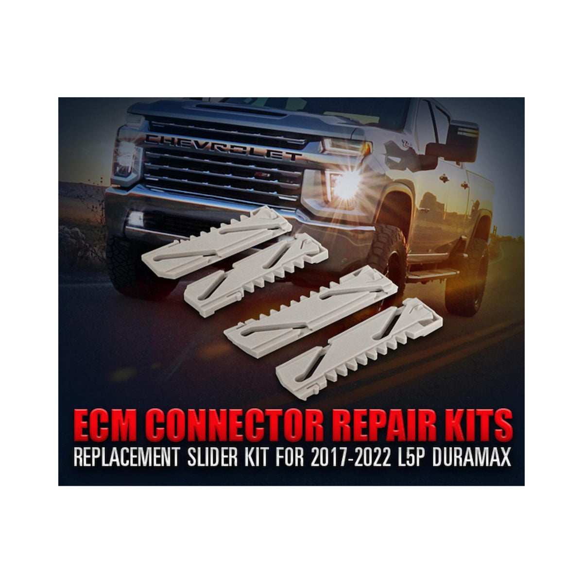 EDGE PRODUCTS L5P Duramax ECM Connector Repair Kit Replacement Slider Kit For 2017-2023 L5P Duramax product view 2