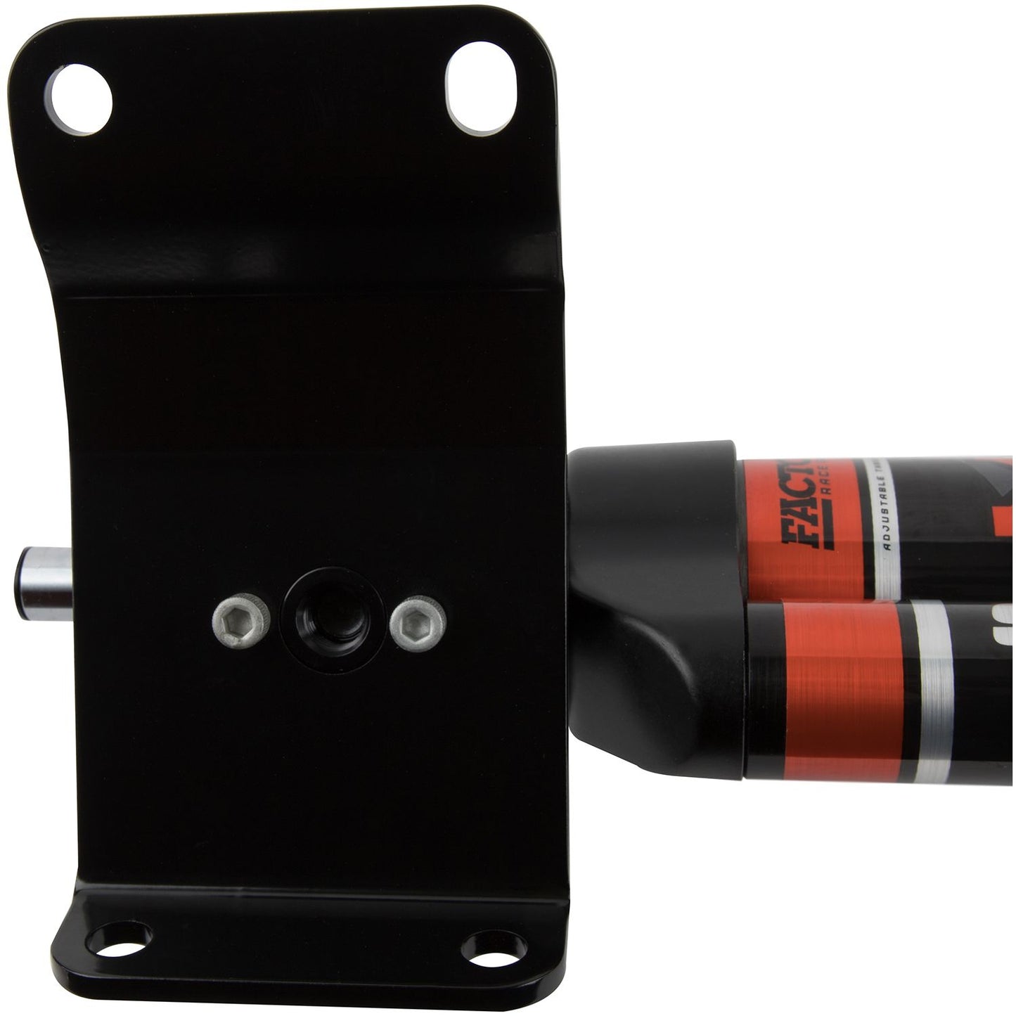 FOX | 14-18 Ram 2500/3500 ATS Stabilizer 8.2 Inch Travel 23.3 Inch Ext Axle Mount | 983-02-158 mounting bracket and shock detail