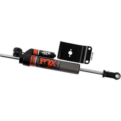 FOX | 14-18 Ram 2500/3500 ATS Stabilizer 8.2 Inch Travel 23.3 Inch Ext Axle Mount | 983-02-158 shock with mounting bracket.