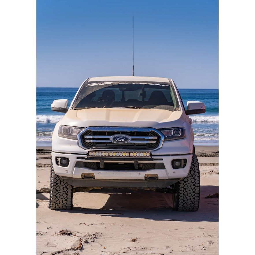 FOX | Shock Absorber 19-On Ford Ranger Front Coilover Performance Series 2.0 IFP 4.5 Inch 0-3 Inch Lift | 985-02-133 on beach