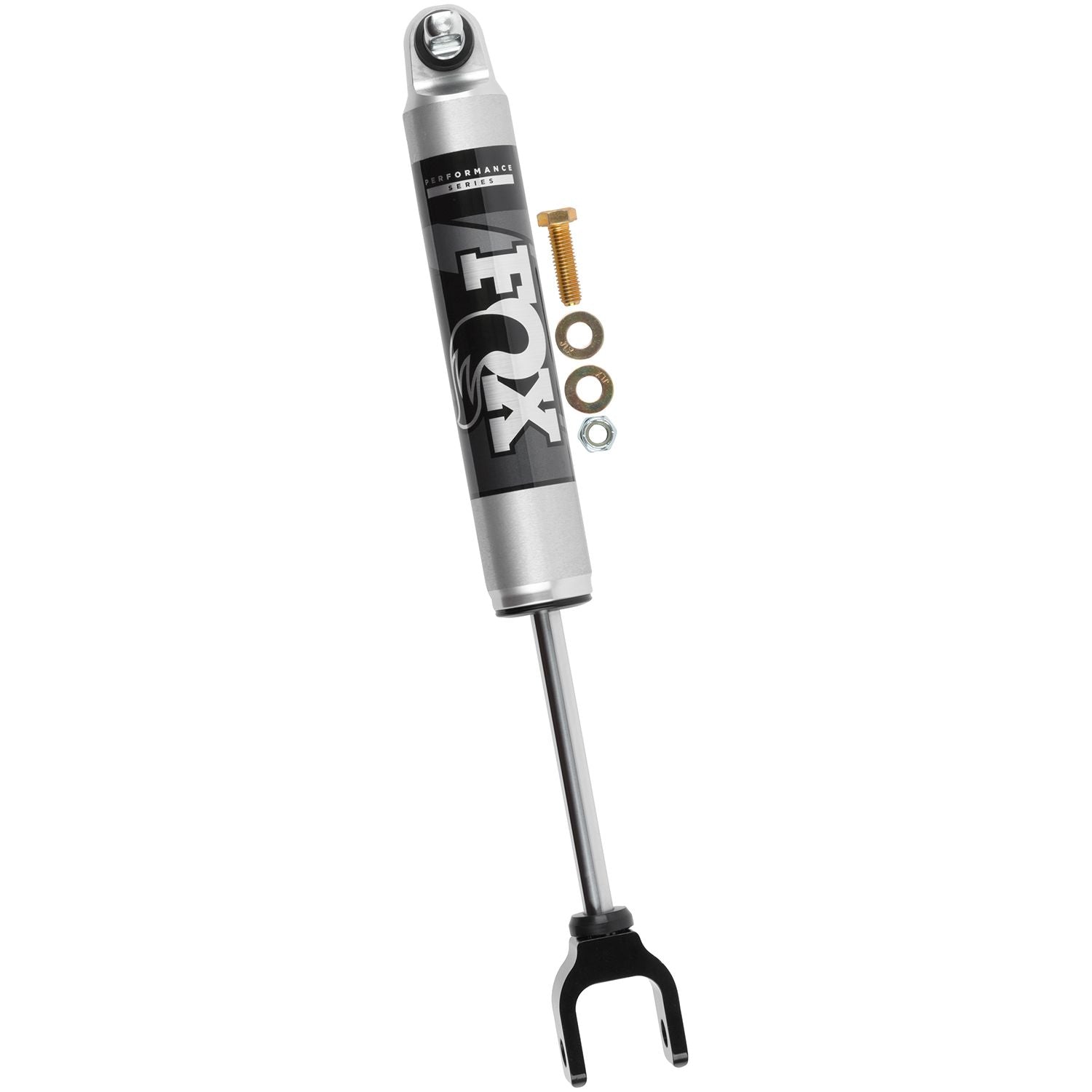 FOX | Shock Absorber 11-On Chevy HD Front Performance Series 2.0 IFP 6.6 Inch1.5-3.5 Inch Lift | 985-24-189 with hardware.
