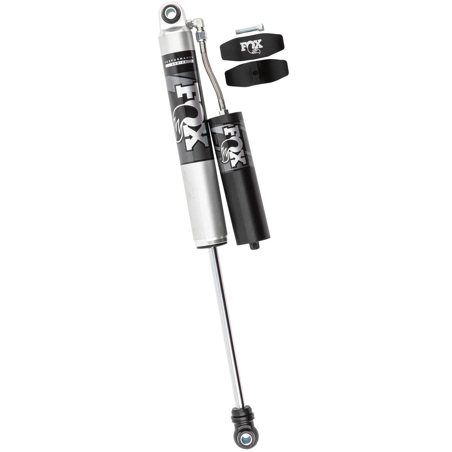 FOX | Shock Absorber 20-On Gm 2500/3500 HD Rear Performance Series 2.0 Remote Reservoir 10.6 Inch 0-1 Inch Lift | 985-24-243