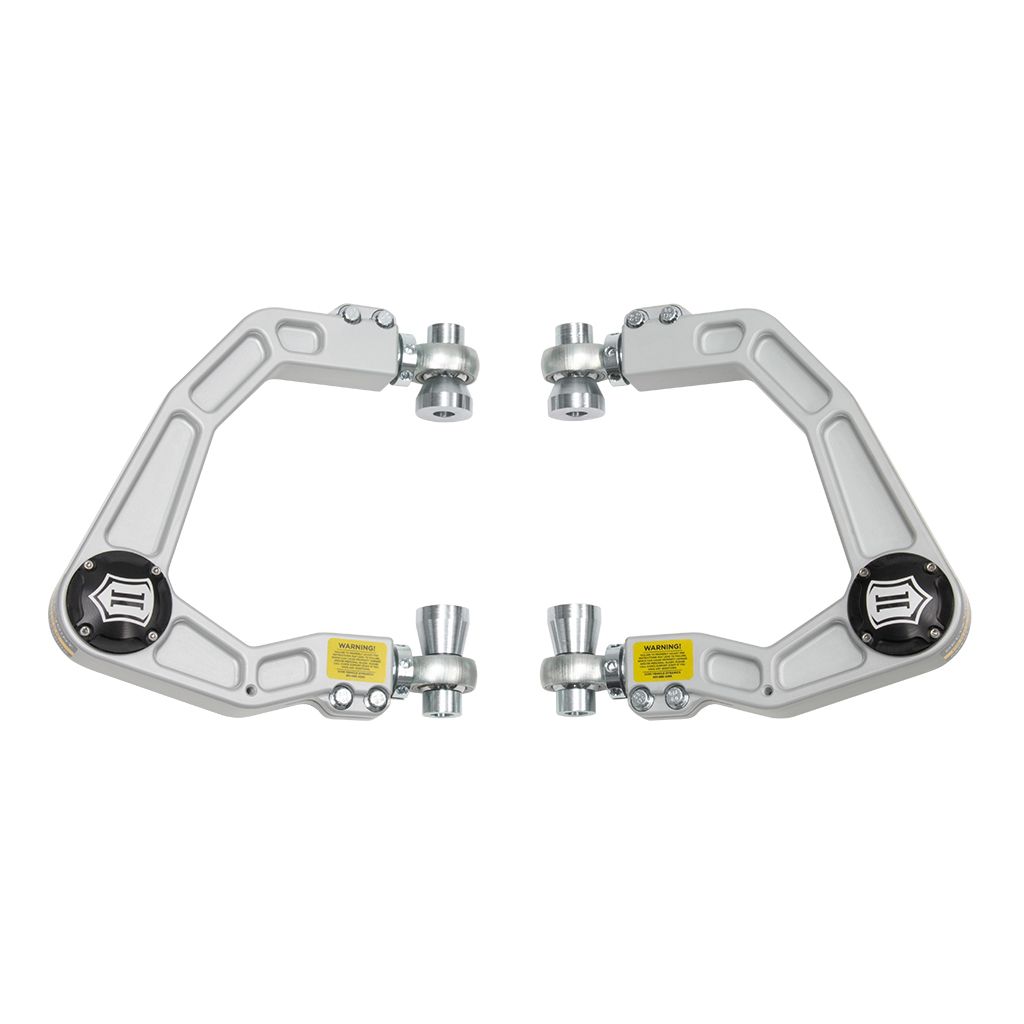 ICON VEHICLE DYNAMICS | 2019-2021 Ford Ranger Billet Upper Control Arm/Delta Joint Kit Al Knuckle Icon Vehicle Dynamics | 98520DJ
