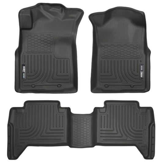 Husky Liners | Weatherbeater Front & 2nd Seat Floor Liners (Footwell Coverage) For 2005-2015 Tacoma Husky Liners | 98951
