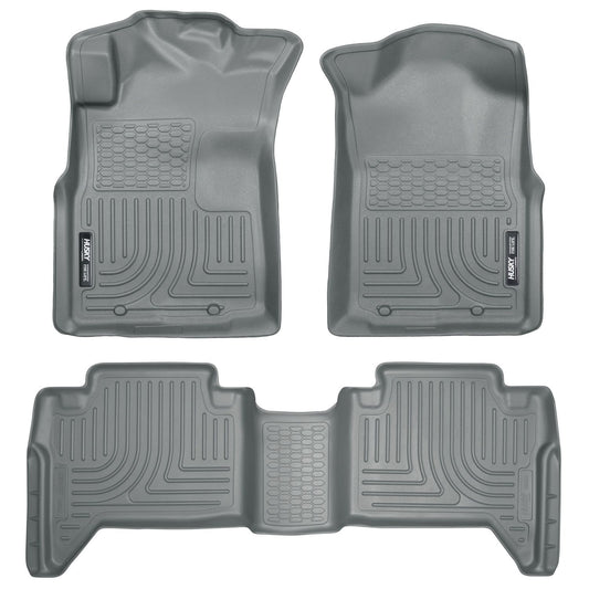 Husky Liners | Weatherbeater Front & 2nd Seat Floor Liners (Footwell Coverage) For 2005-2015 Tacoma Husky Liners | 98952