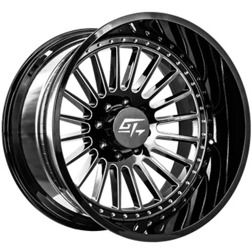 GT OFFROAD Strike Gloss Black Milled Gloss Black Milled