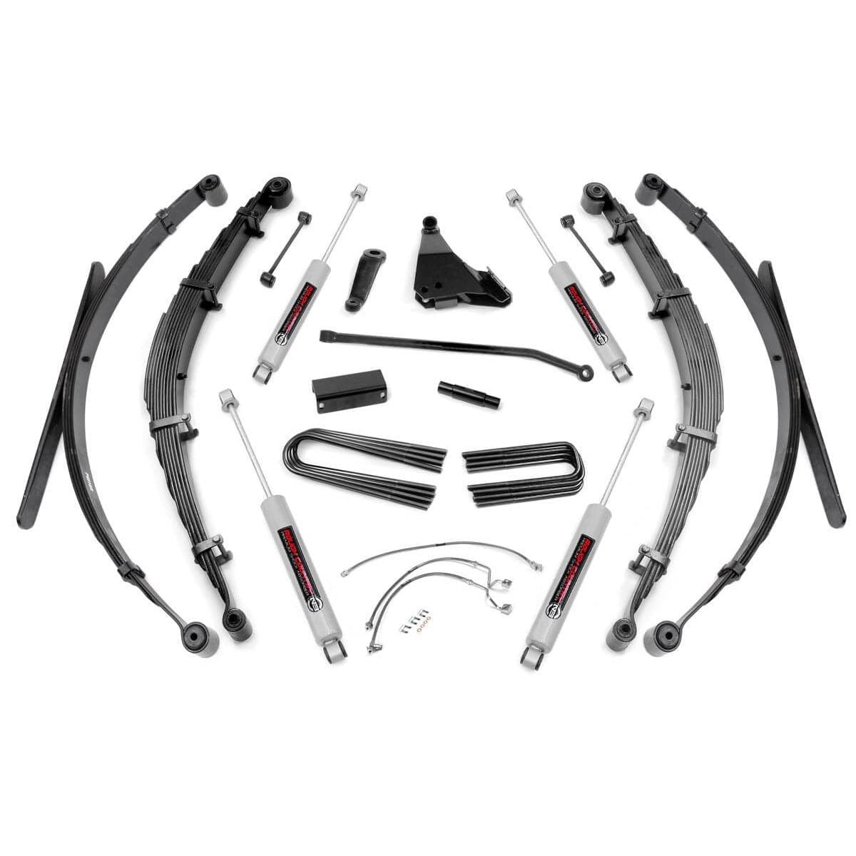 ROUGH COUNTRY 8 Inch Lift Kit | Ford F-250/F-350 Super Duty 4WD (1999-2004) | 488.2