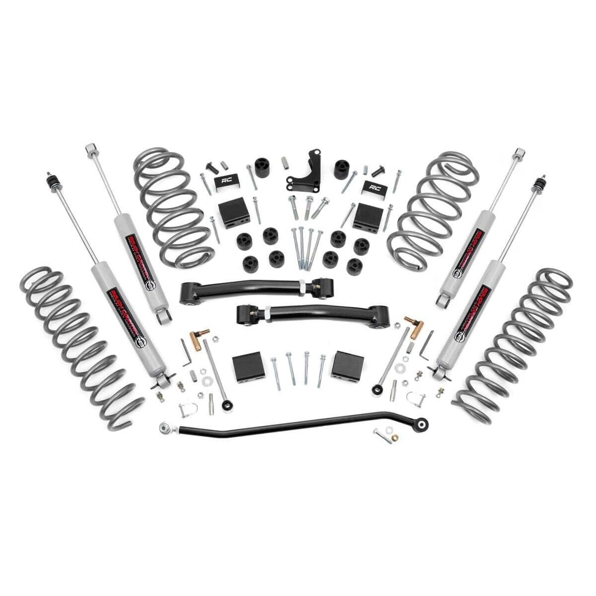 ROUGH COUNTRY 4 Inch Lift Kit | X-Series | Jeep Grand Cherokee WJ 2WD/4WD (1999-2004) | 639P
