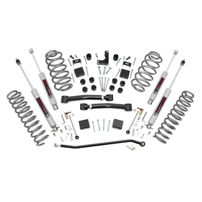 ROUGH COUNTRY 4 Inch Lift Kit | X-Series | Jeep Grand Cherokee WJ 2WD/4WD (1999-2004) | 639P