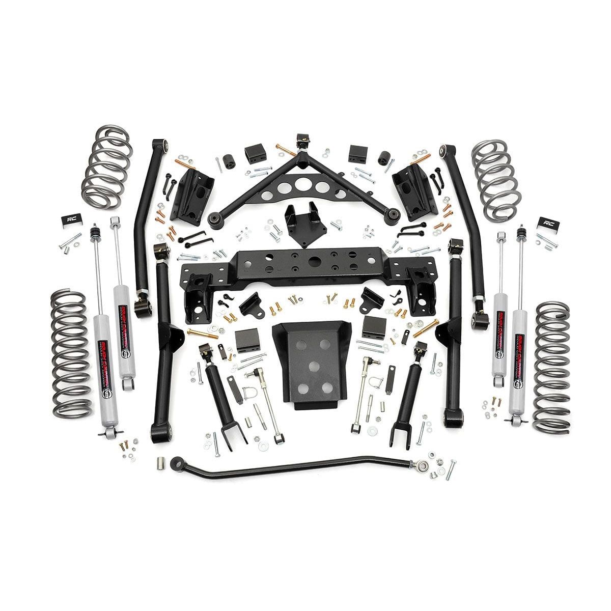 ROUGH COUNTRY 4 Inch Lift Kit | Long Arm | Jeep Grand Cherokee WJ 4WD (1999-2004) | 90820