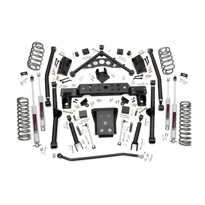 ROUGH COUNTRY 4 Inch Lift Kit | Long Arm | Jeep Grand Cherokee WJ 4WD (1999-2004) | 90820
