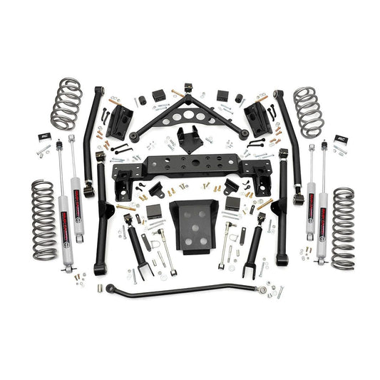 ROUGH COUNTRY 4 Inch Lift Kit | Long Arm | Jeep Grand Cherokee WJ 4WD (1999-2004) | 90820
