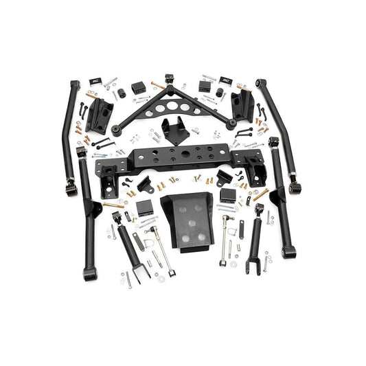 ROUGH COUNTRY Long Arm Upgrade Kit | 4 Inch Lift | Jeep Grand Cherokee WJ 4WD (1999-2004) | 90900U