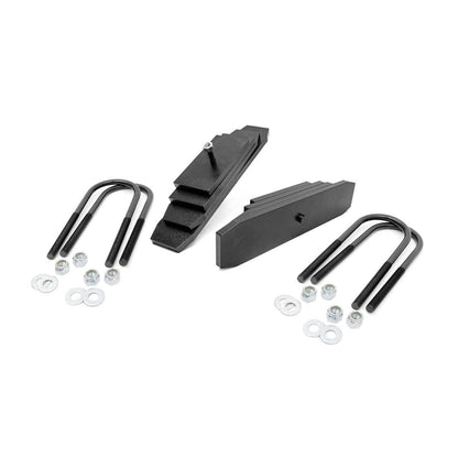 ROUGH COUNTRY 2 Inch Leveling Kit | Leaf Block | Ford F-250/F-350 Super Duty 4WD (99-04) | 49800