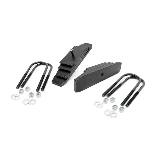 ROUGH COUNTRY | Leveling Kit 2" Leaf Block | 99-04 Ford F-250 / 99-04 Ford F-350 4WD | 49800