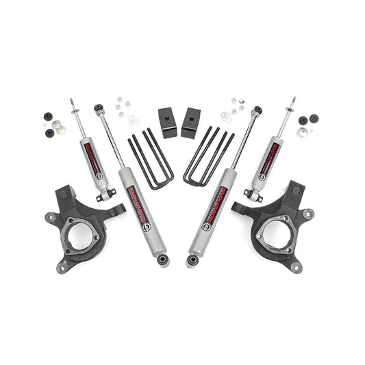 ROUGH COUNTRY 3 Inch Lift Kit | Chevy Silverado & GMC Sierra 1500 2WD (1999-2006 & Classic) | 232N2