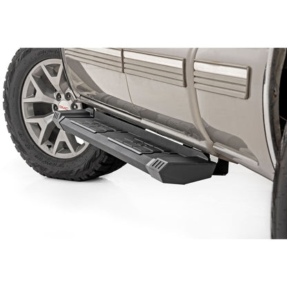 ROUGH COUNTRY HD2 Aluminum Running Boards | Ext Cab | Chevy/GMC 1500 (99-06 & Classic) | SRB990677A