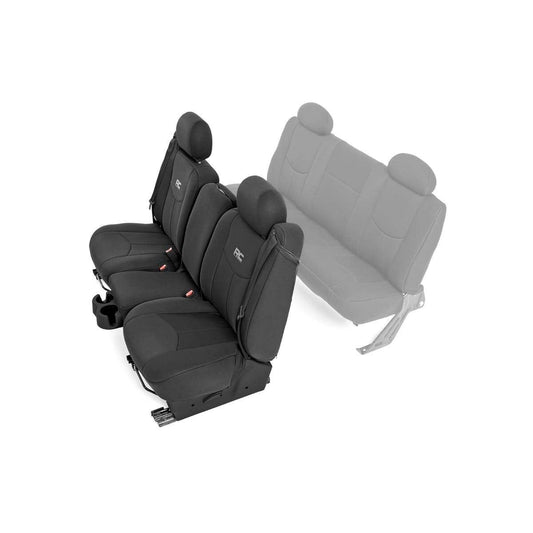 ROUGH COUNTRY Seat Covers | Front 40/40/20 | Chevy/GMC 1500 (99-06 & Classic) | 91013