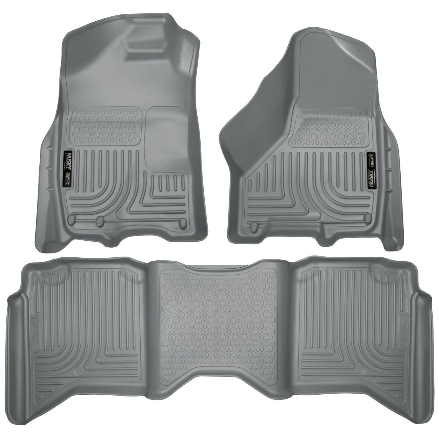 Husky Liners | Weatherbeater Front & 2nd Seat Floor Liners For 2009-2024 Ram 1500/2500/3500 Husky Liners | 99002