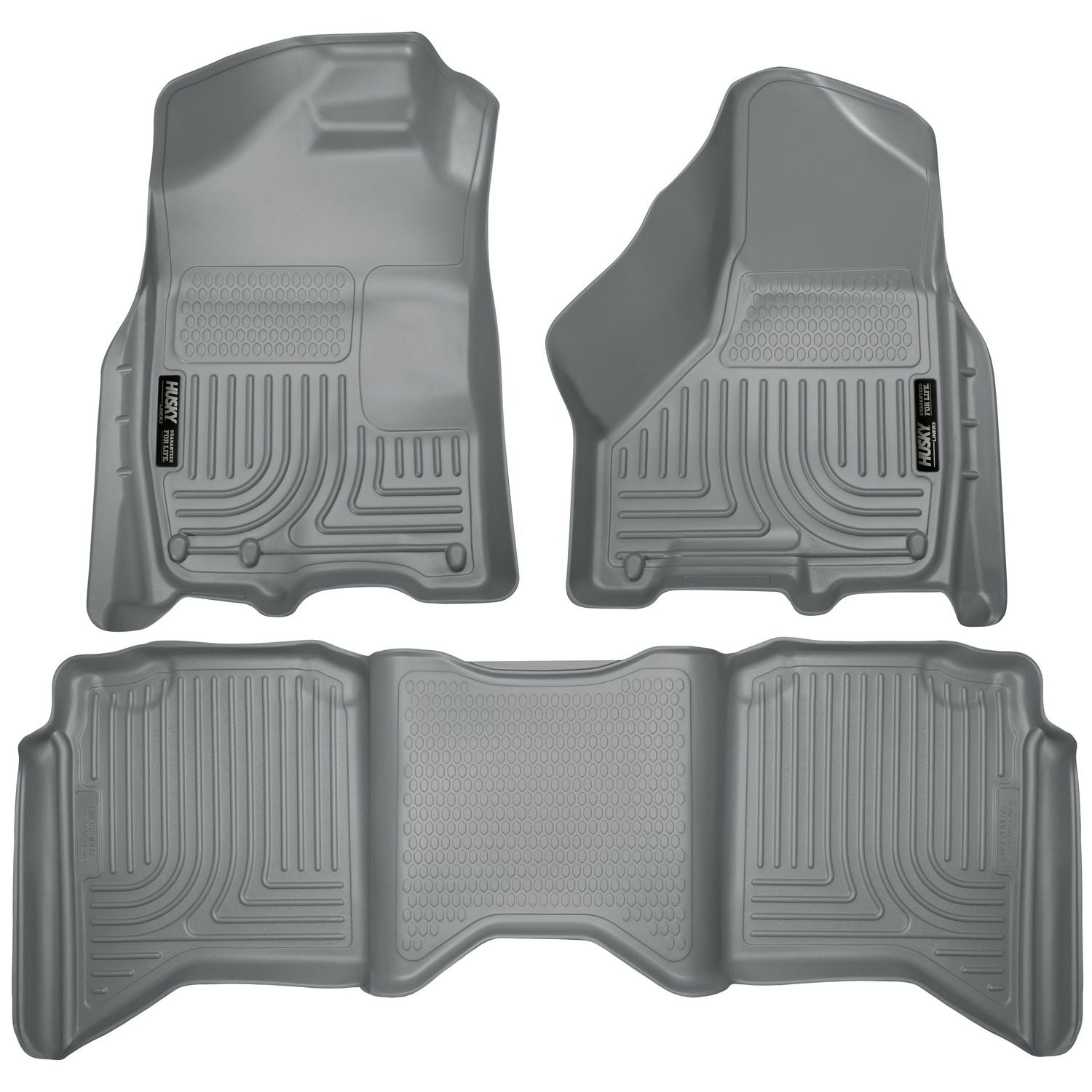 Husky Liners | Weatherbeater Front & 2nd Seat Floor Liners For 2009-2024 Ram 1500/2500/3500 Husky Liners | 99002