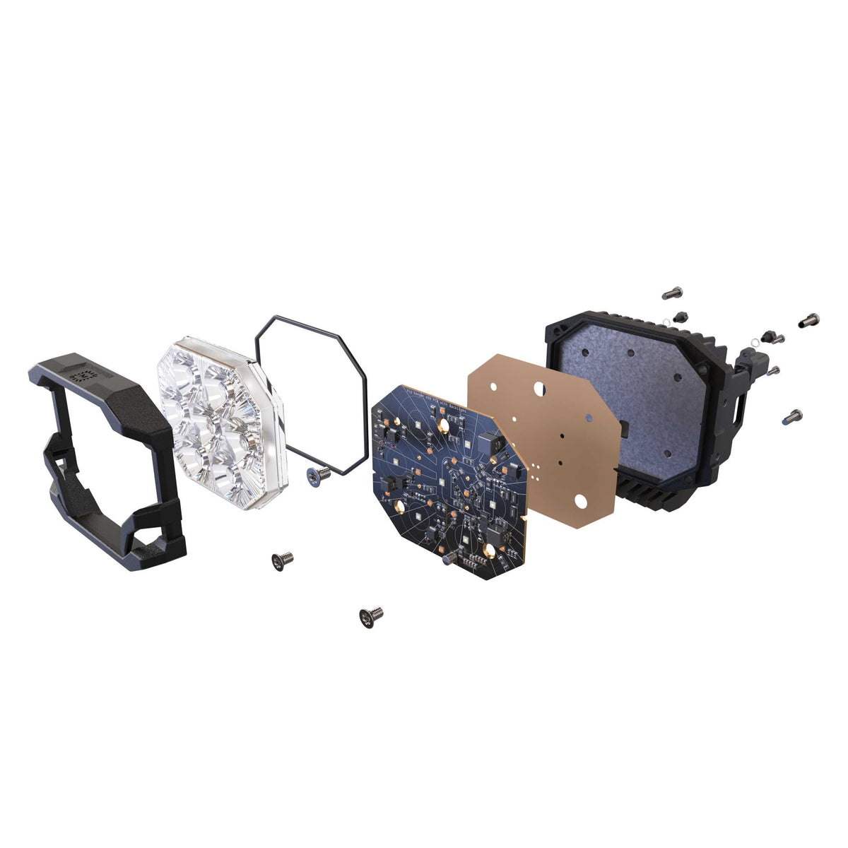 Morimoto BigBanger HXB LED Pod (Combo / White / Each) product image 2