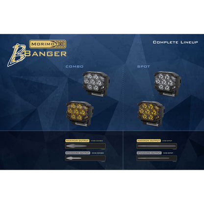 Morimoto BigBanger NCS LED Pod (Combo / Yellow / Each) product image 5