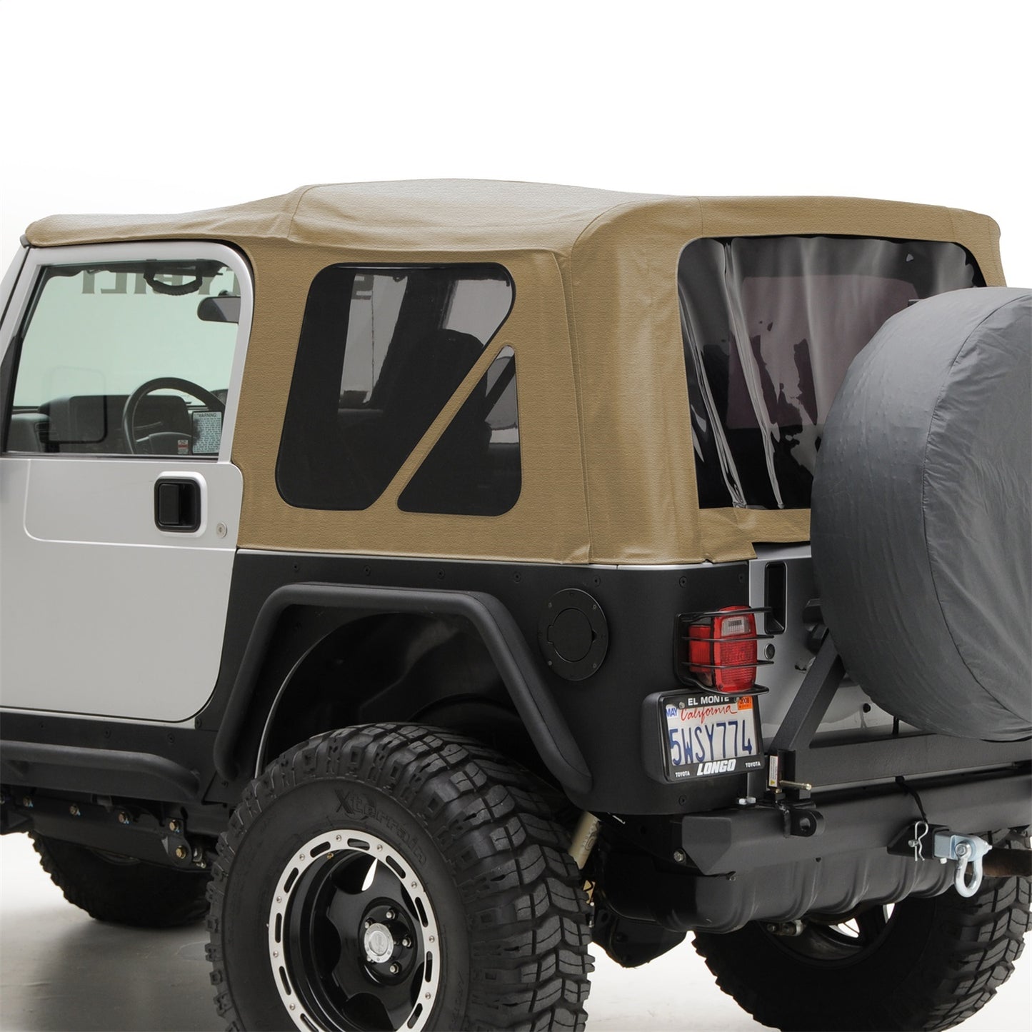 SMITTYBILT | Soft Top OEM Replacement W/Tinted Windows Denim Spice 97-06 Wrangler TJ Smittybilt |9970217