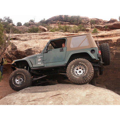 SMITTYBILT | Soft Top OEM Replacement W/Tinted Windows Denim Spice 97-06 Wrangler TJ Smittybilt |9970217