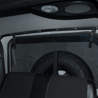 SMITTYBILT | Soft Top OEM Replacement W/Tinted Windows Black Diamond 97-06 Wrangler TJ Smittybilt |9970235