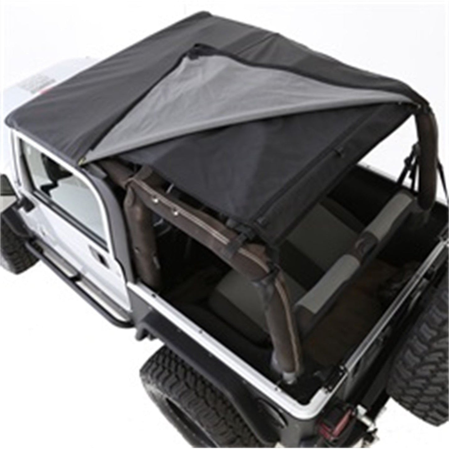 SMITTYBILT | Bowless Combo Top W/Tinted Windows Black Diamond 97-06 Wrangler TJ Smittybilt |9973235