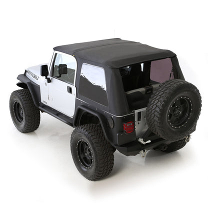 SMITTYBILT | Bowless Combo Top W/Tinted Windows Black Diamond 97-06 Wrangler TJ Smittybilt |9973235
