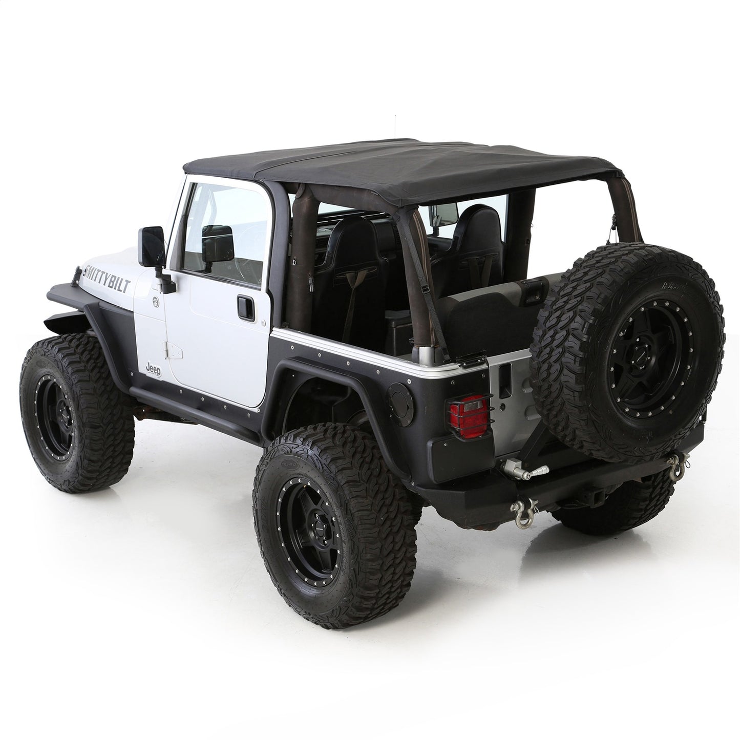 SMITTYBILT | Bowless Combo Top W/Tinted Windows Black Diamond 97-06 Wrangler TJ Smittybilt |9973235