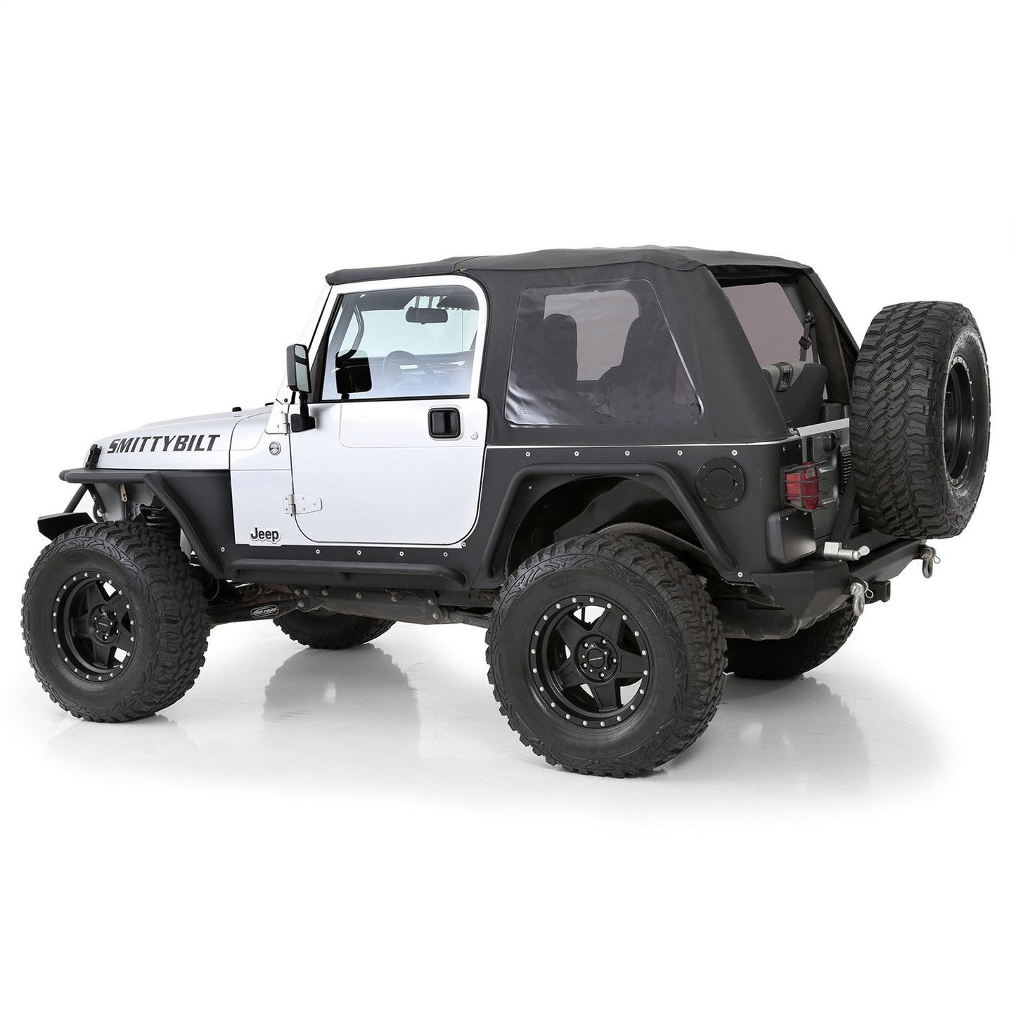 SMITTYBILT | Bowless Combo Top W/Tinted Windows Black Diamond 97-06 Wrangler TJ Smittybilt |9973235
