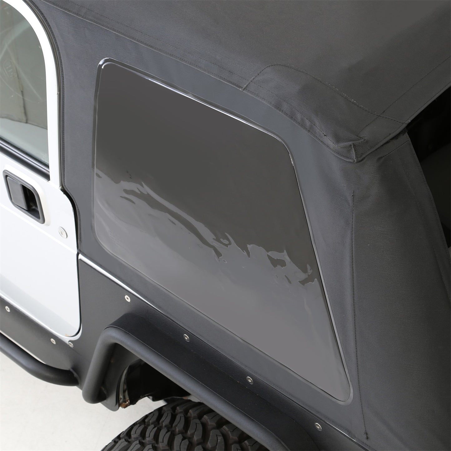 SMITTYBILT | Bowless Combo Top W/Tinted Windows Black Diamond 97-06 Wrangler TJ Smittybilt |9973235
