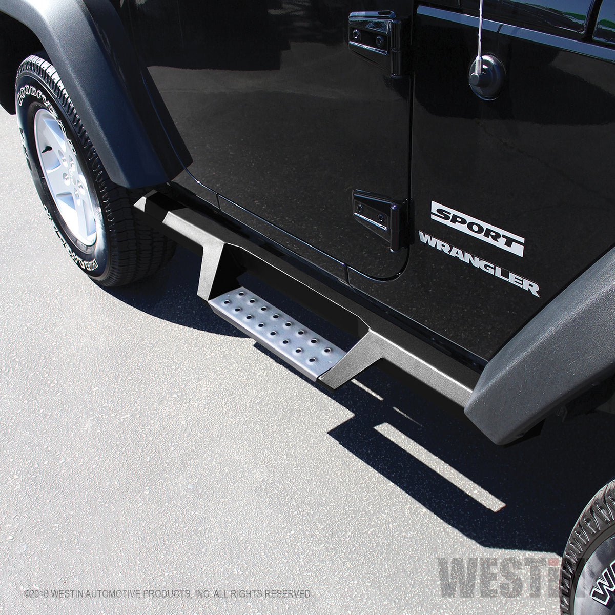 Westin HDX Stainless Drop Nerf Steps 2007-2018 Jeep Wrangler JK 2dr
