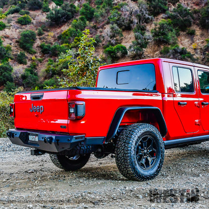 Westin Tube Fenders - Rear 2020-2024 Jeep Gladiator