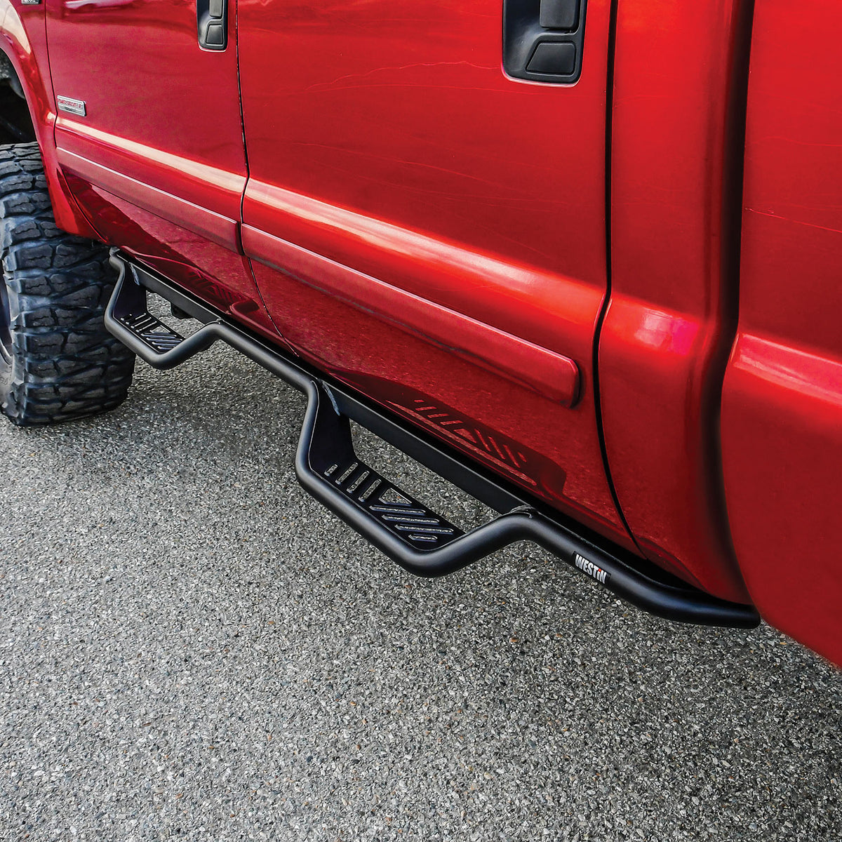 Westin Outlaw Drop Nerf Steps 1999-2016 Ford F-250/350/450/550 Crew Cab