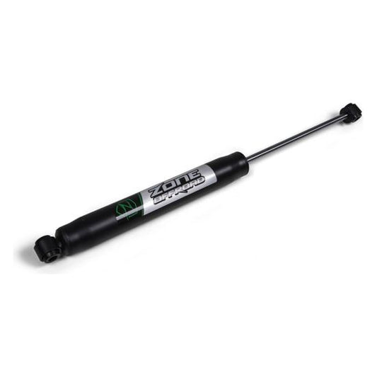 Zone Off-Road Smooth Body Shock Absorber - ZON7700 side view with black and silver design for optimized performance.