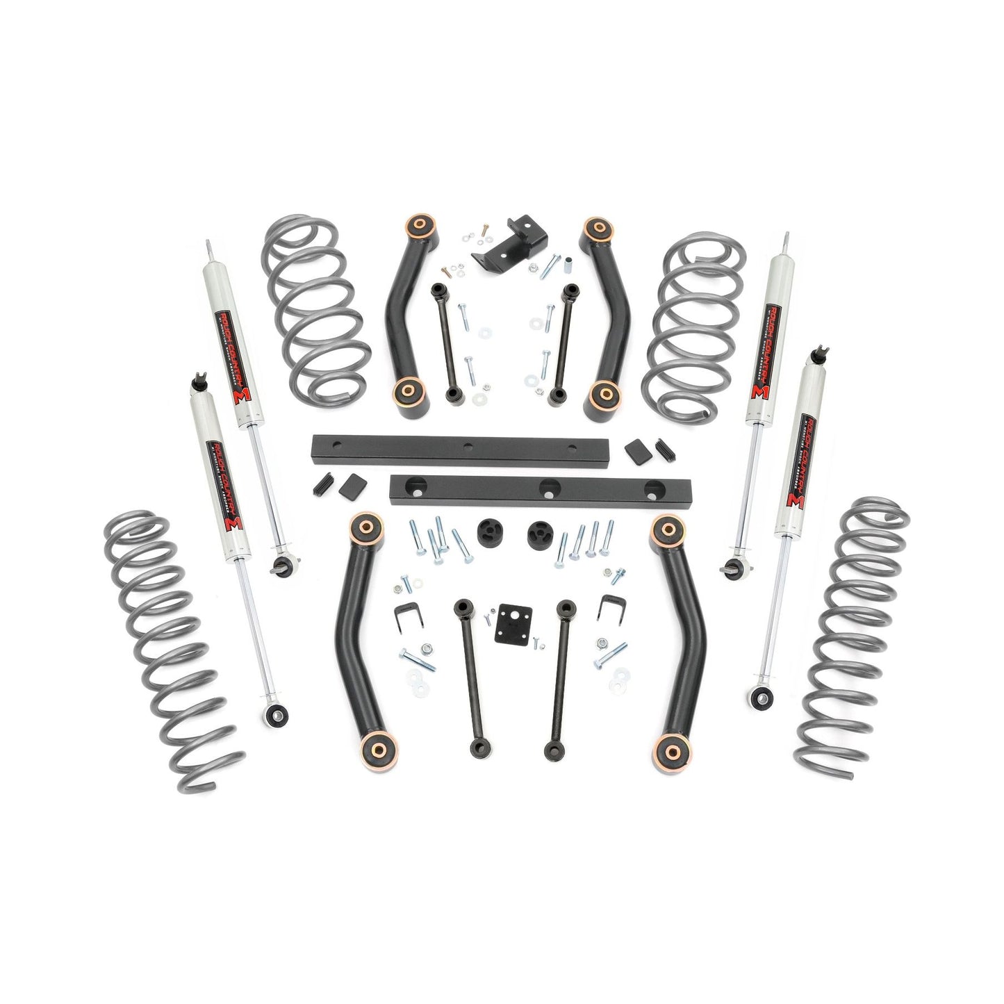ROUGH COUNTRY 4 Inch Lift Kit | M1 | Jeep Wrangler TJ 4WD (1997-2002) | 90640