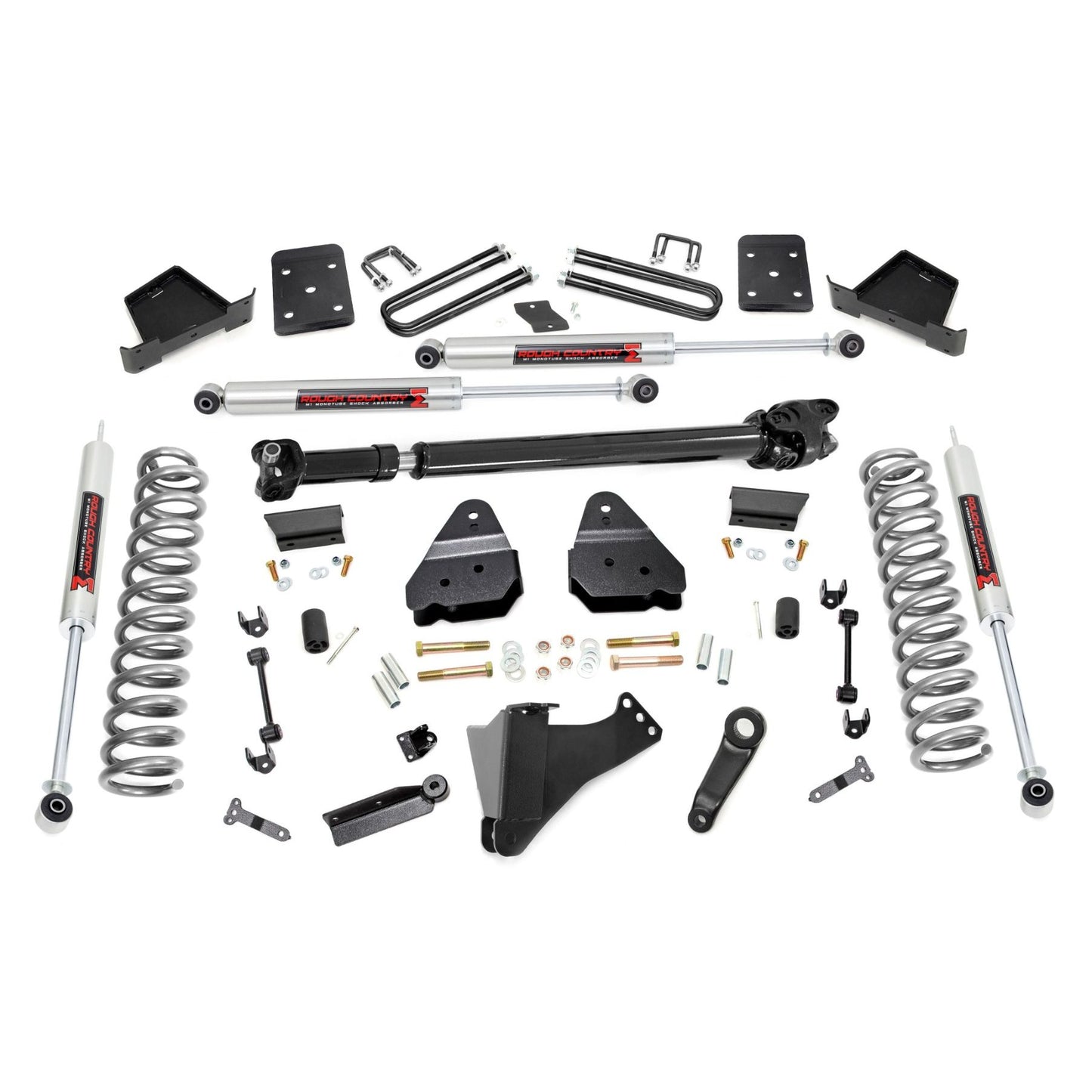 ROUGH COUNTRY 6 Inch Lift Kit | Diesel | No OVLD | FR D/S | M1 | Ford F-250/F-350 Super Duty (17-22) | 50441