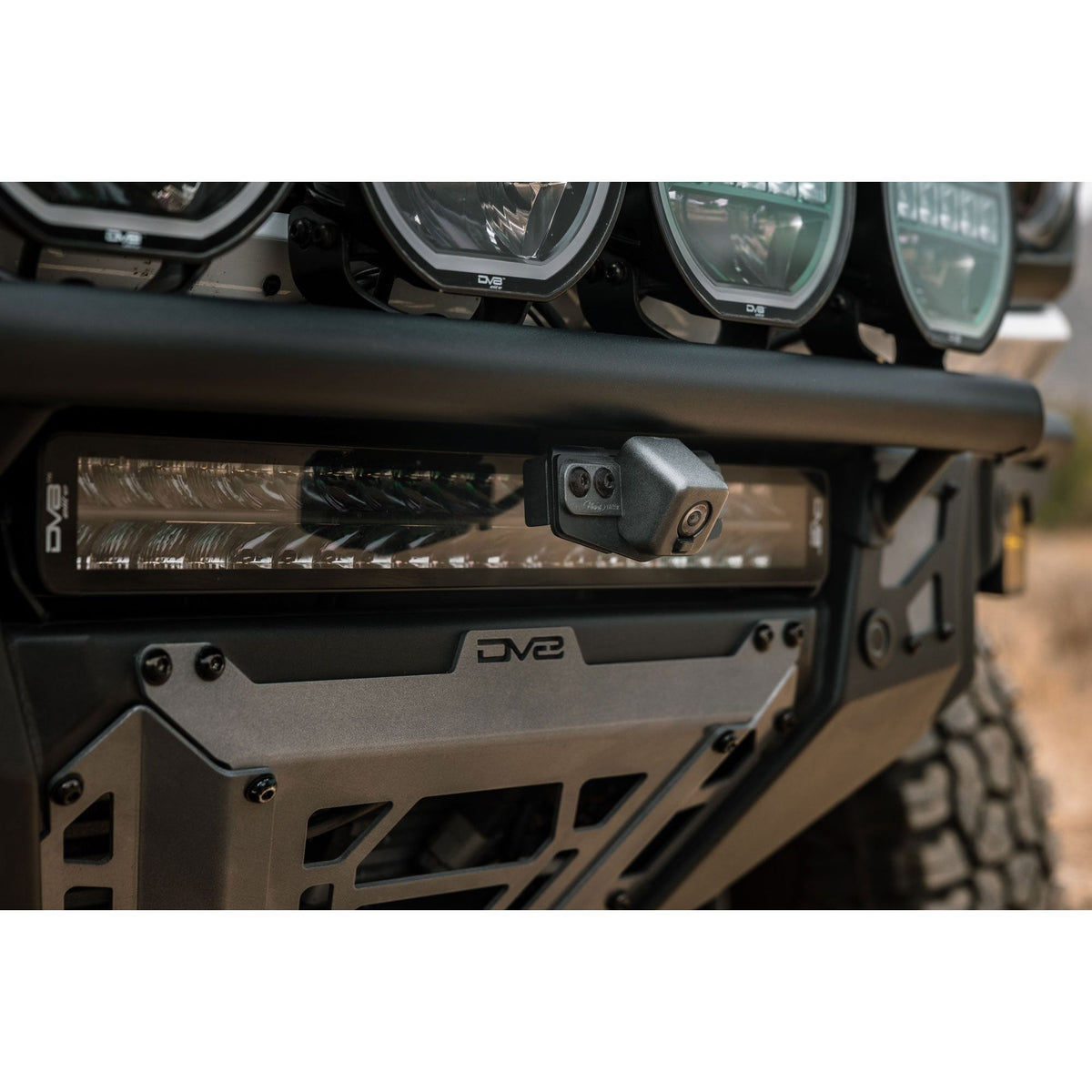 2021-2026 Ford Bronco & Bronco Raptor Tube Front Bumper Camera Relocation Bracket — ABBR-05