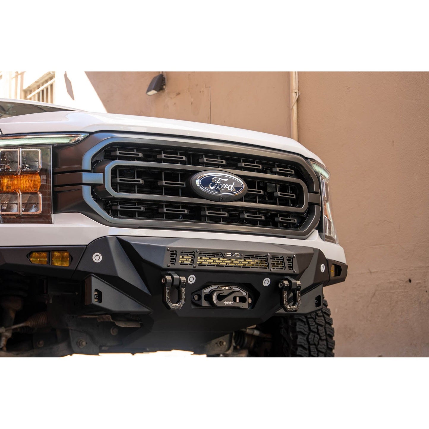DV8 OFF-ROAD | 2021 2023 Ford F 150 Adaptive Cruise Control Relocation Bracket  | ABFF-01