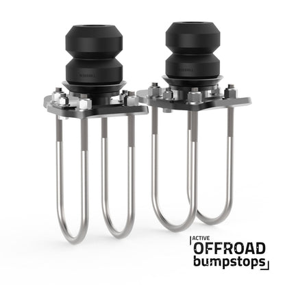 Timbren ABSGMFK Active Off-Road Bumpstops w/ U-Bolt Flip Kit for 2015-2022 Chevy Colorado and 2015-present GMC Canyon - Rear Kit - SKU #ABSGMFK — view 2